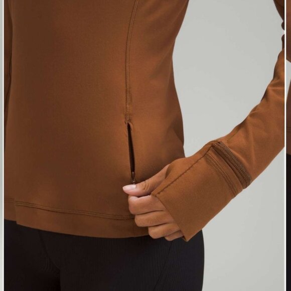 Lululemon Its Rulu Run Long Sleeve ShirtRoasted Brown Size 6 - Picture 3 of 15